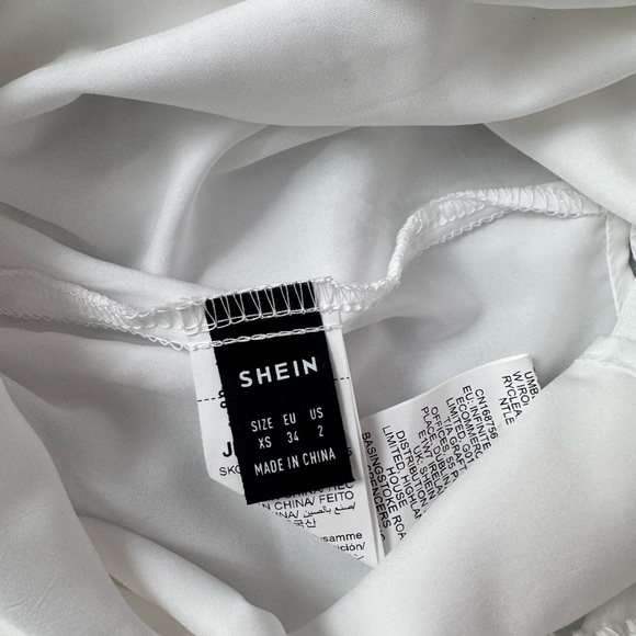 SHEIN Classic White Top - Picture 2 of 4
